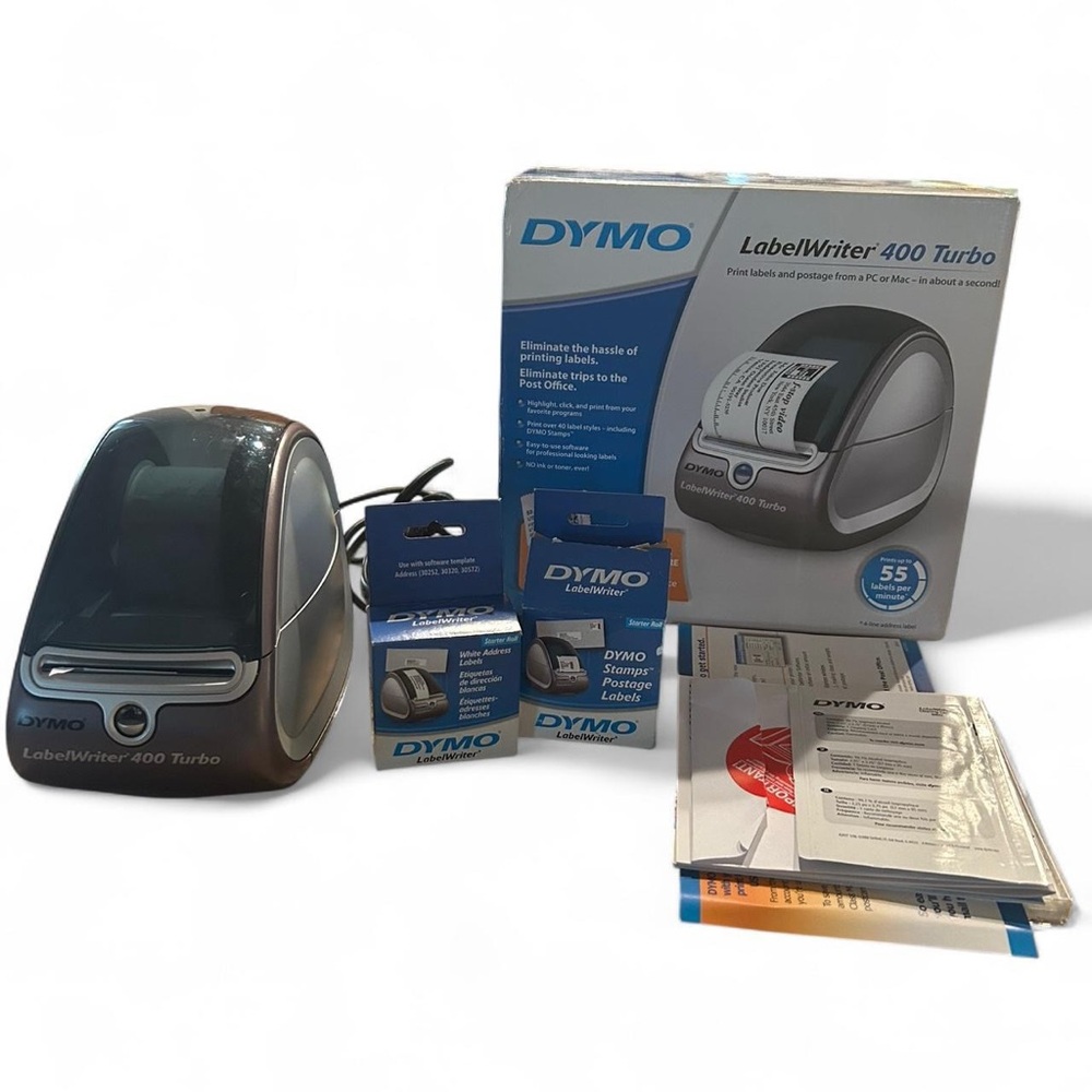 Dymo Thermal Label Writer 400 Turbo Inkless Heat Printer